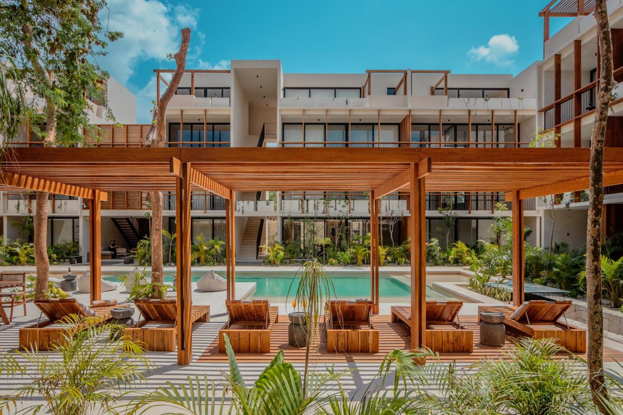 Muunek By Land Boutique Tulum Pueblo Buitenkant foto